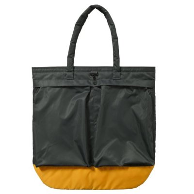 画像1: NEXUSVII.       HELMET BAG TOTE・GREY×YELLOW