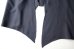 画像9: sulvam       サルバム ”long slit shirts”ロングスリットシャツ・ネイビー