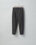 stein       DOUBLE WIDE TROUSERS・DARK CHARCOAL