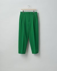stein       HIGH COUNT KNIT PIN TUCK WIDE TROUSERS