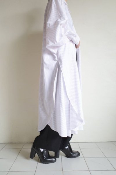 画像17: AKIKOAOKI      40%OFF 2way shirt dress 02・red stripes