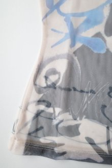 他の写真3: AKIKOAOKI       20%OFF graffiti mesh TOP・printB(beige)