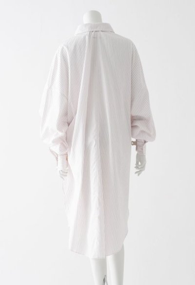 画像4: AKIKOAOKI      40%OFF 2way shirt dress 02・red stripes