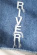 画像10: KYOU       "RIVER" WITH LETTERING Cut-off by 80s Reproduced Denim・0