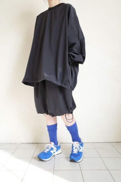 画像14: UNTRACE       KNEE LENGTH SHORTS・BLACK