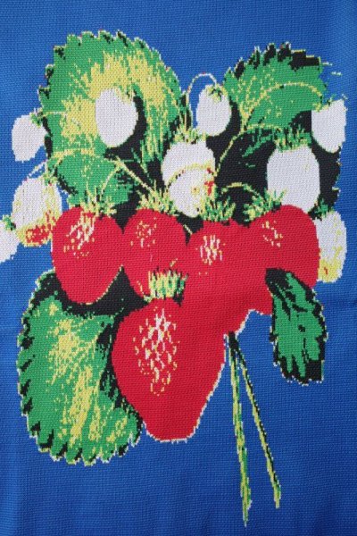 画像2: WATARU TOMINAGA       jaquard knit vest・strawberry