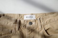他の写真1: BELPER        TWISTED DENIM PANTS・beige