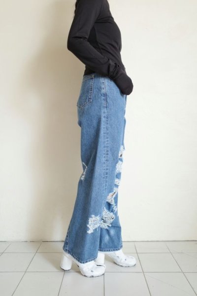 画像11: Mediam       Short Long Tee・BLACK