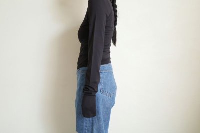 画像8: Mediam       Short Long Tee・BLACK