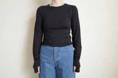 画像7: Mediam       Short Long Tee・BLACK