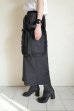 画像8: naokitomizuka       リボンカーゴワイドパンツ・ブラック