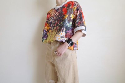 画像16: WATARU TOMINAGA       ringer T-shirt・garden-2