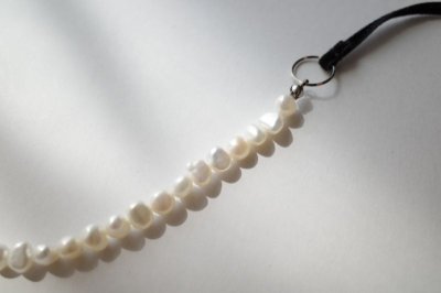 画像3: ebagos  エバゴス　　タンスイパールネックレス/チョーカーリボン