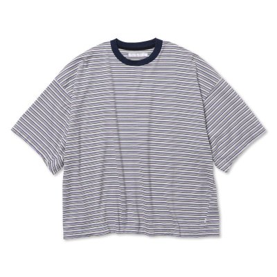 画像1: ROTOL       WIDE TWIST TEE BORDER・MIXBERRY