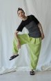 画像2: Mediam       Linen shalwar Pants・BRIGHT GREEN (2)