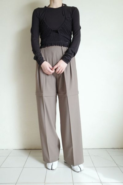 画像18: Mediam       Knit Lace Halter Tops・BLACK