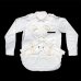 画像1: PEEL&LIFT        parachute shirt パラシュートシャツ・ホワイト (1)