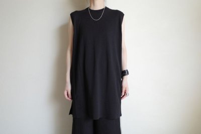 画像2: HeRIN.CYE       Side slit tops・BLACK