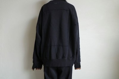 画像4: stein         OVERSIZED REBUILD SWEAT LS・BLACK