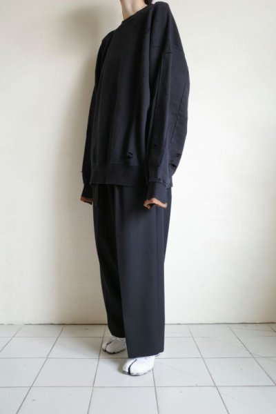 画像6: stein         OVERSIZED REBUILD SWEAT LS・BLACK