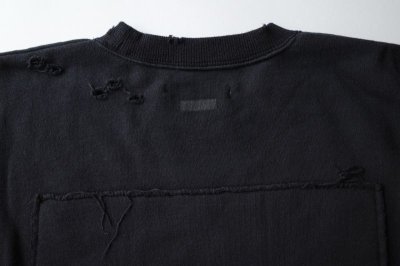 画像13: stein         OVERSIZED REBUILD SWEAT LS・BLACK