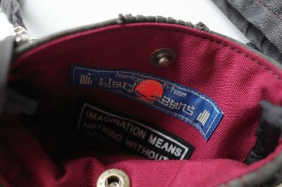 画像9: black means　 A.C.T × A.F.P クラストミニショルダーバッグ