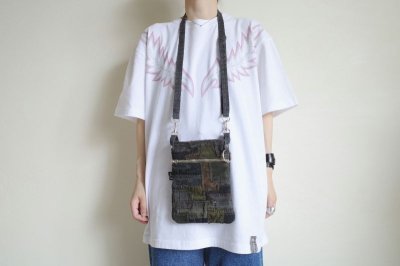 画像15: black means　 A.C.T × A.F.P クラストミニショルダーバッグ