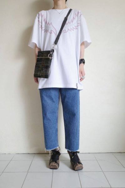 画像12: black means　 A.C.T × A.F.P クラストミニショルダーバッグ