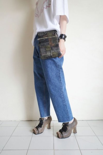 画像17: black means　 A.C.T × A.F.P クラストミニショルダーバッグ