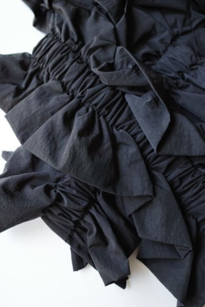 画像6: HOUGA       kiki frill vest・BLACK