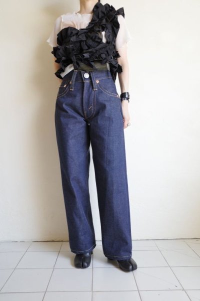 画像14: HOUGA       kiki frill vest・BLACK