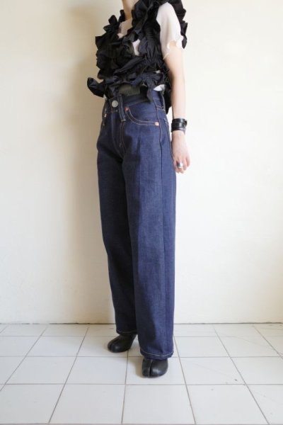 画像12: HOUGA       kiki frill vest・BLACK