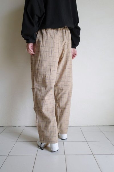 画像10: BAL       30%OFF WIDE MOUNTAIN PANT・beige plaid