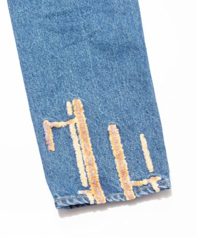 画像3: KYOU       30%OFF"JUDE" WITH ABSTRACT Standard by 80s Reproduced Denim・BLUE