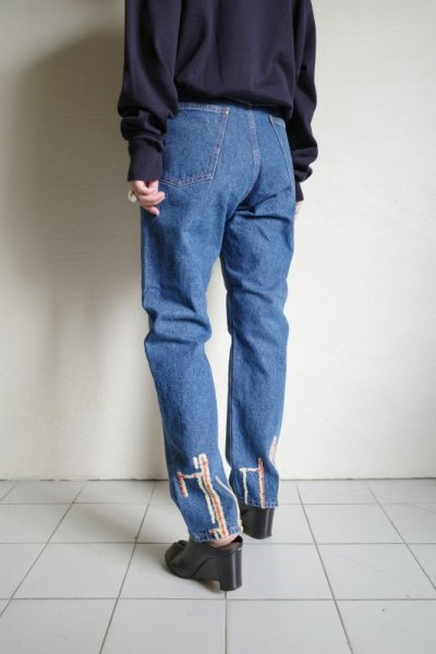 画像13: KYOU       30%OFF"JUDE" WITH ABSTRACT Standard by 80s Reproduced Denim・BLUE
