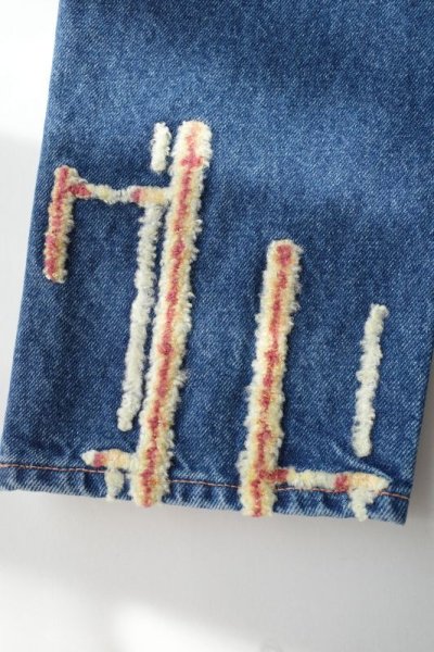 画像10: KYOU       30%OFF"JUDE" WITH ABSTRACT Standard by 80s Reproduced Denim・BLUE