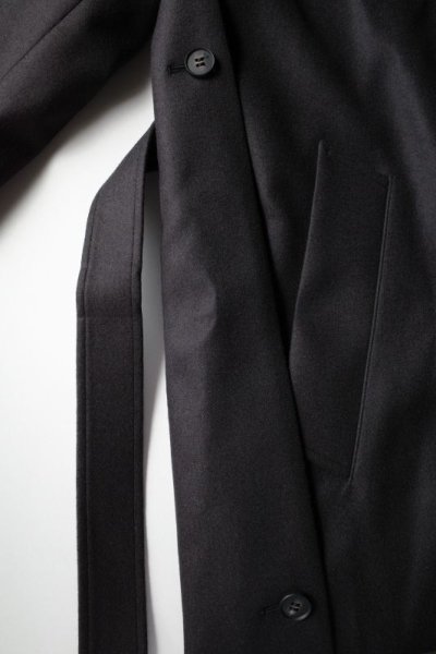 画像4: stein         OVERSIZED LAYERED SINGLE COAT・DARK CHARCOAL