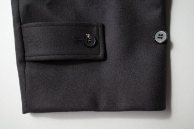 画像6: stein         OVERSIZED LAYERED SINGLE COAT・DARK CHARCOAL