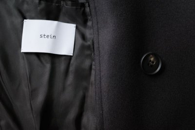 画像8: stein         OVERSIZED LAYERED SINGLE COAT・DARK CHARCOAL