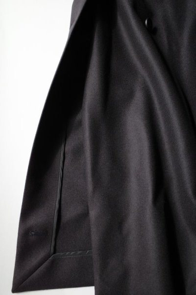 画像5: stein         OVERSIZED LAYERED SINGLE COAT・DARK CHARCOAL