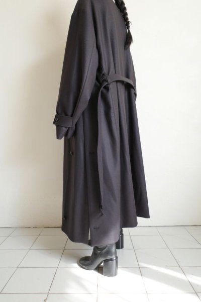 画像15: stein         OVERSIZED LAYERED SINGLE COAT・DARK CHARCOAL