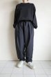 画像14: UNTRACE       WATER REPELLENT TAPERED STRETCH TRACK PANTS・BLACK