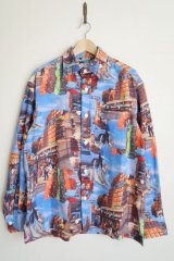 WATARU TOMINAGA       cotton printed shirt