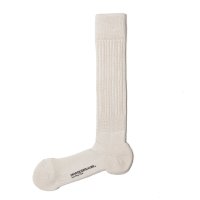 MARQUEE PLAYER        Hybrid rib socks Hi ivory white"made in Japan"