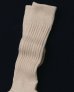 画像3: MARQUEE PLAYER        Hybrid rib socks Hi ivory white"made in Japan"