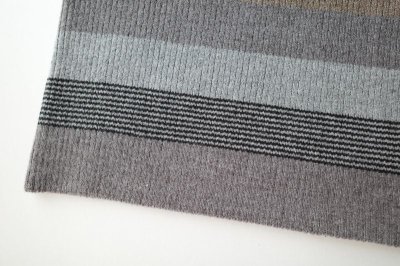 画像7: Mediam       Rib Border Tops・GRAY