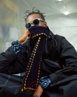 PHINGERIN       フィンガリン  PG1 SCARF・ネイビー