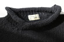 他の写真2: MacMahon Knitting Mills       Roll Neck Knit-Flower ・BLACK