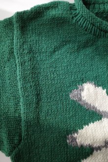 他の写真3: MacMahon Knitting Mills       Roll Neck Knit-Flower ・GREEN