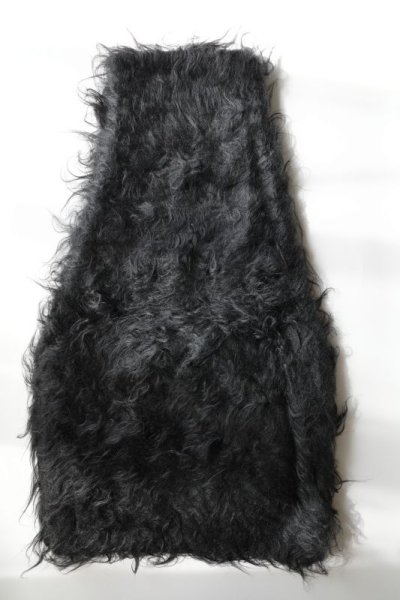 画像7: Mediam       Shaggy One Shoulder Vest・BLACK